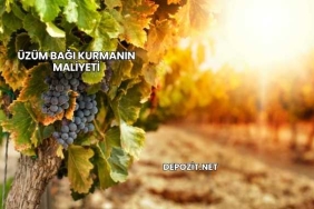 Üzüm Bağı Kurmanın Maliyeti