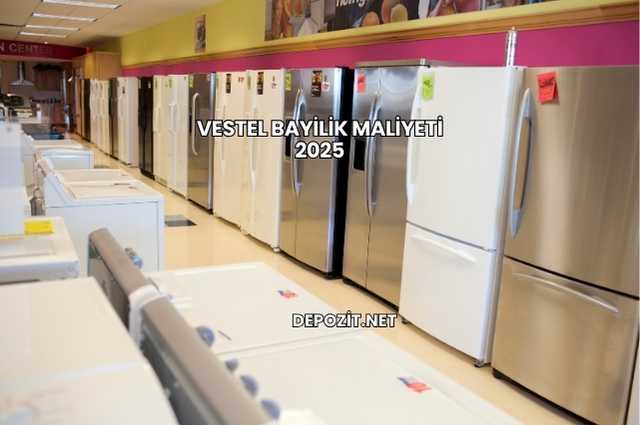 Vestel Bayilik Maliyeti 2025

