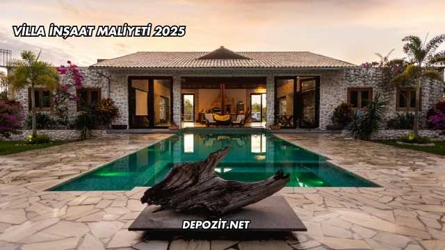 Villa İnşaat Maliyeti 2025