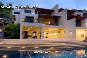Villa Yapım Maliyeti 2025
