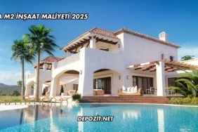 Villa m2 İnşaat Maliyeti 2025