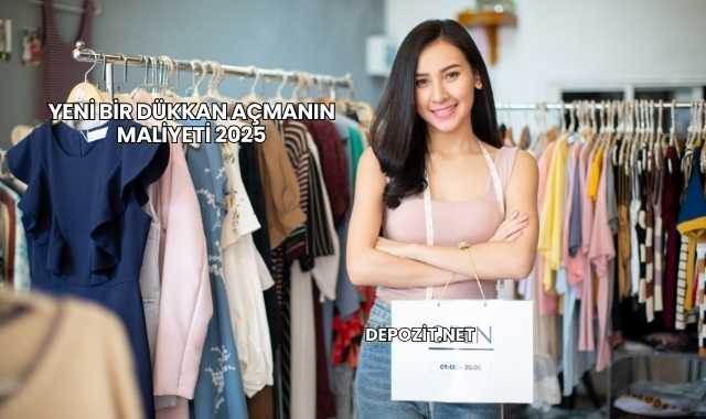 Yeni Bir Dükkan Açmanın Maliyeti 2025