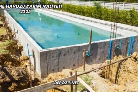 Yüzme Havuzu Yapım Maliyeti 2025