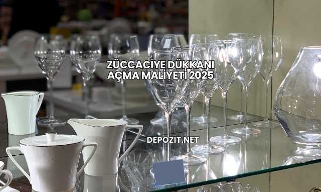 Züccaciye Dükkanı Açma Maliyeti 2025