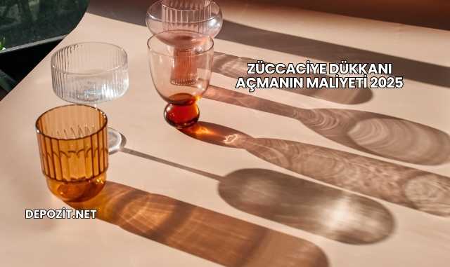 Züccaciye Dükkanı Açmanın Maliyeti 2025