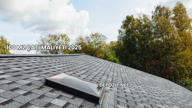 100 m2 Çatı Maliyeti 2025