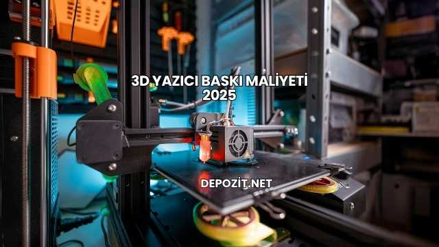3D Yazıcı Baskı Maliyeti 2025