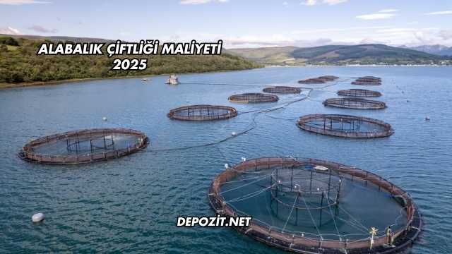 Alabalık Çiftliği Maliyeti 2025