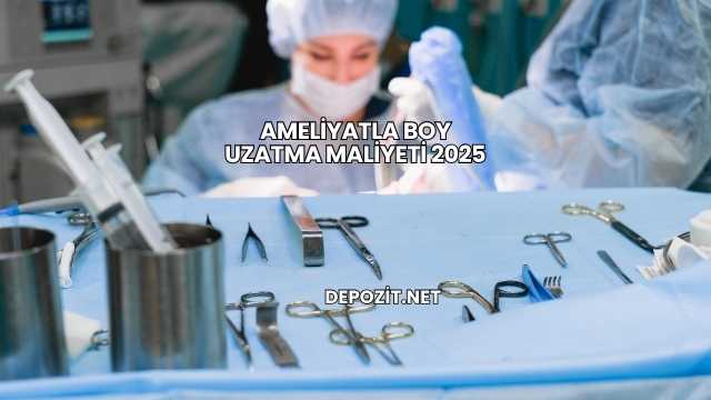Ameliyatla Boy Uzatma Maliyeti 2025