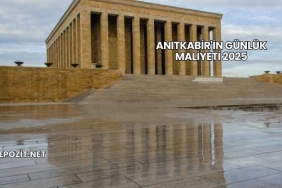 Anıtkabir'in Günlük Maliyeti 2025