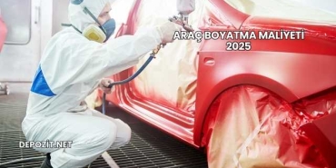 Araç Boyatma Maliyeti 2025