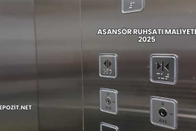 Asansör Ruhsatı Maliyeti 2025