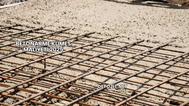 Betonarme Kümes Maliyeti 2025