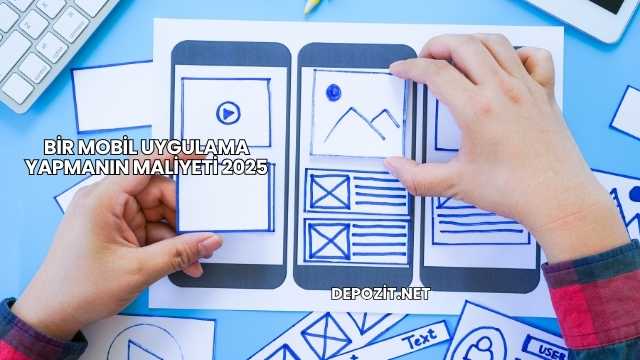 Bir Mobil Uygulama Yapmanın Maliyeti 2025