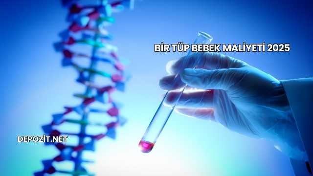 Bir Tüp Bebek Maliyeti 2025