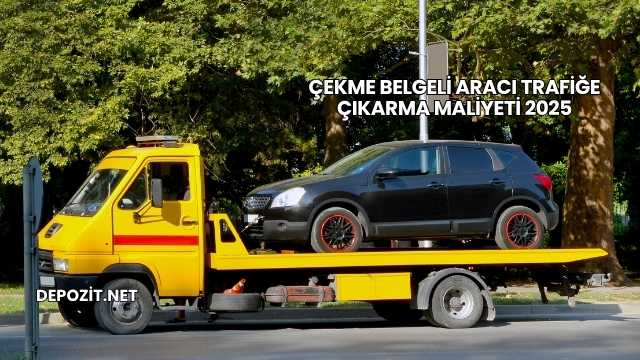 Çekme Belgeli Aracı Trafiğe Çıkarma Maliyeti 2025