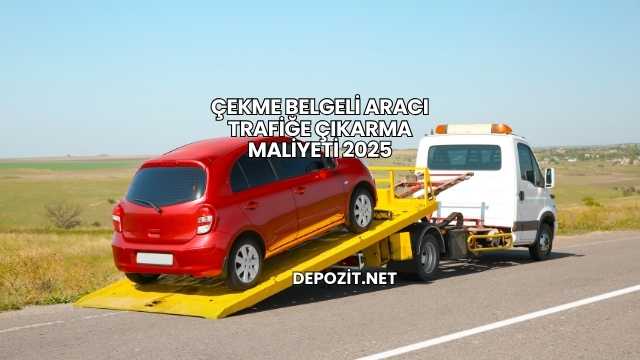 Çekme Belgeli Aracı Trafiğe Çıkarma Maliyeti 2025