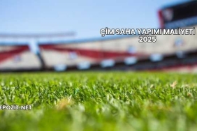 Çim Saha Yapımı Maliyeti 2025