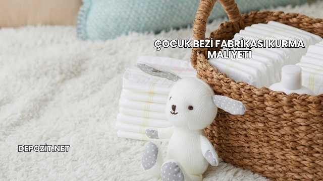 Çocuk Bezi Fabrikası Kurma Maliyeti