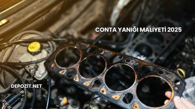 Conta Yanığı Maliyeti 2025