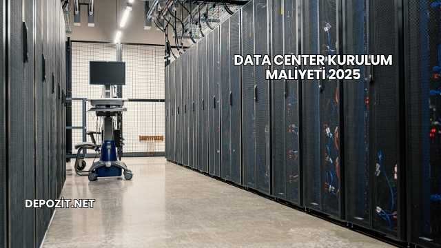 Data Center Kurulum Maliyeti 2025