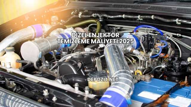 Dizel Enjektör Temizleme Maliyeti 2025
