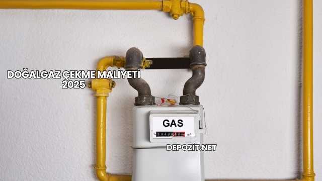 Doğalgaz Çekme Maliyeti 2025