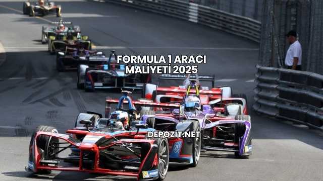 Formula 1 Aracı Maliyeti 2025