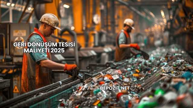 Geri Dönüşüm Tesisi Maliyeti 2025