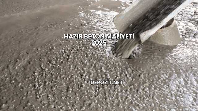 Hazır Beton Maliyeti 2025