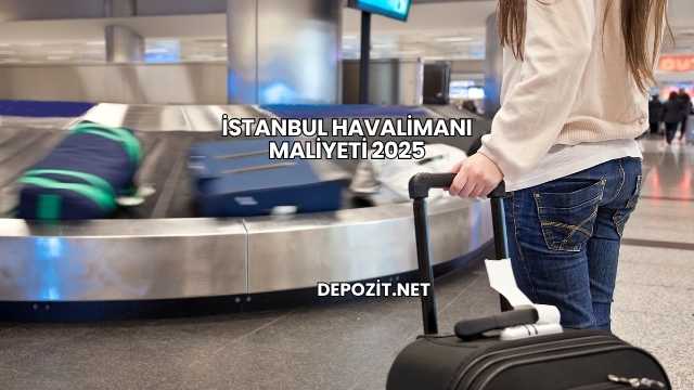 İstanbul Havalimanı Maliyeti 2025