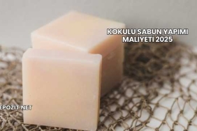 Kokulu Sabun Yapımı Maliyeti 2025