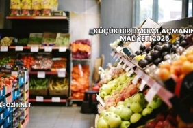 Küçük Bir Bakkal Açmanın Maliyeti 2025