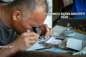 Kuyumcu Açma Maliyeti 2025