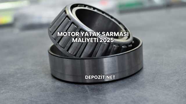 Motor Yatak Sarması Maliyeti 2025