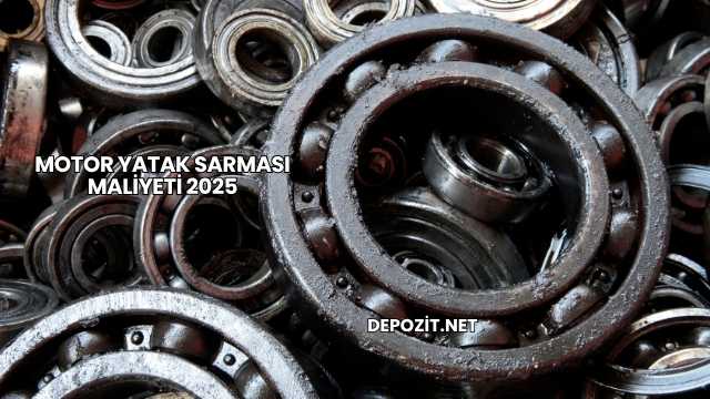 Motor Yatak Sarması Maliyeti 2025