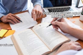 Özel Ders Bürosu Açma Maliyeti 2025