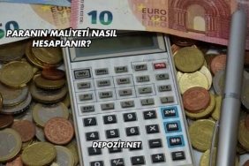 Paranın Maliyeti Nasıl Hesaplanır?