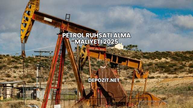 Petrol Ruhsatı Alma Maliyeti 2025