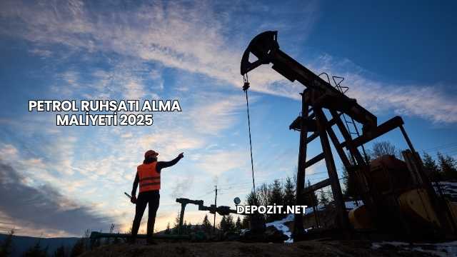Petrol Ruhsatı Alma Maliyeti 2025