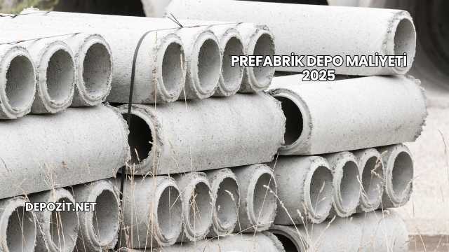 Prefabrik Depo Maliyeti 2025