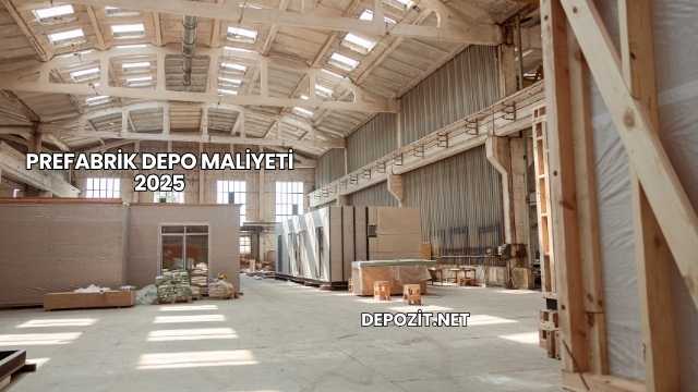 Prefabrik Depo Maliyeti 2025