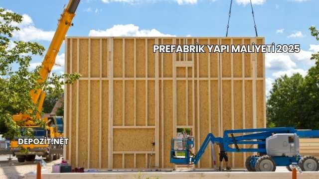 Prefabrik Yapı Maliyeti 2025