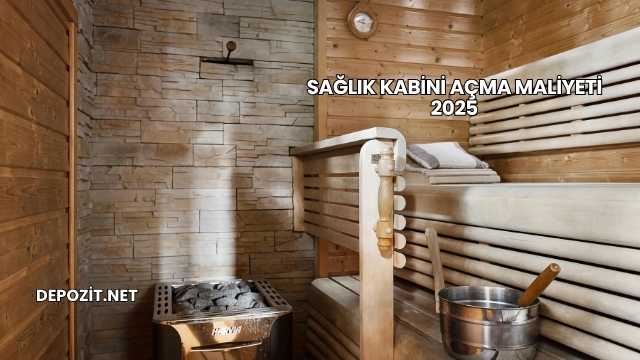 Sağlık Kabini Açma Maliyeti 2025