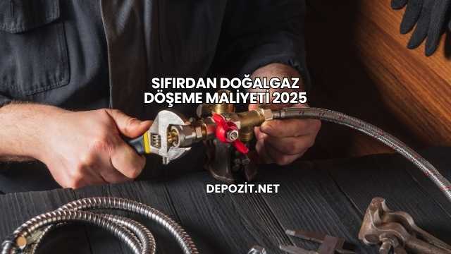 Sıfırdan Doğalgaz Döşeme Maliyeti 2025