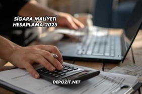 Sigara Maliyeti Hesaplama 2025