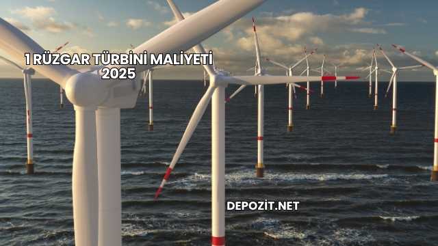1 Rüzgar Türbini Maliyeti 2025