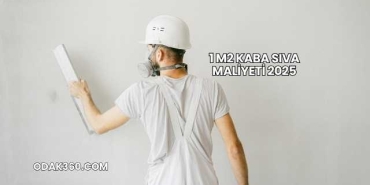 1 m2 Kaba Sıva Maliyeti 2025