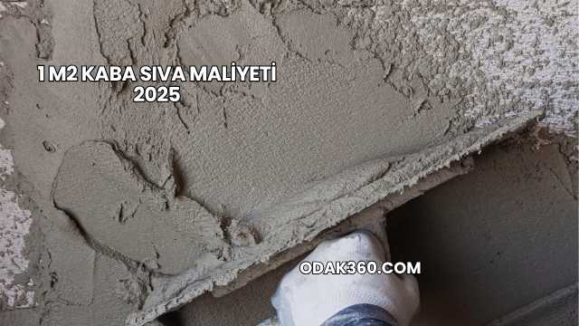 1 m2 Kaba Sıva Maliyeti 2025