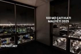 100 M2 Çatı Katı Maliyeti 2025